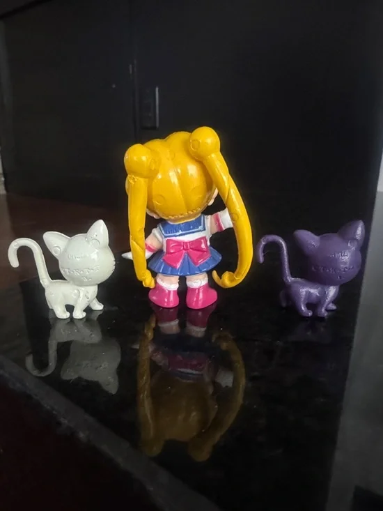90s Sailor Moon, Luna & Artemis Adventure Doll Figures - Irwin Toys ULTRA RARE - Picture 6 of 16